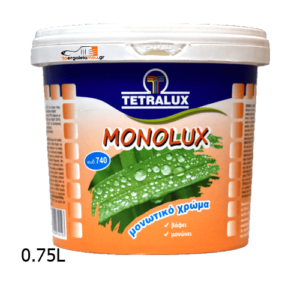 Μονωτικό Χρώμα Τοίχων Monolux Tetralux -taergaleiamou.gr