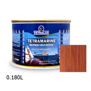 Tetralux βερνίκι θαλάσσης πολυουρεθάνης 271 Σκούρο Τικ Tetramarine 0,180lt taergaleiamou.gr