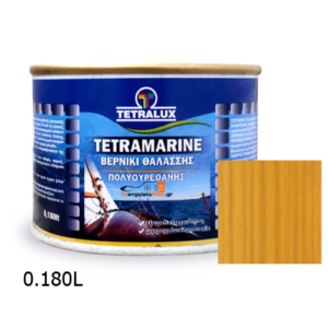 Tetralux βερνίκι θαλάσσης πολυουρεθάνης 273 Δρυς Ανοιχτό Tetramarine 0,180lt taergaleiamou.gr