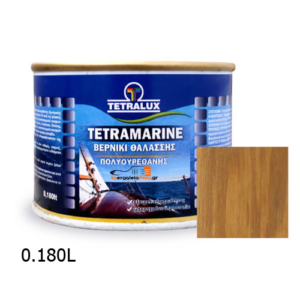 Tetralux βερνίκι θαλάσσης πολυουρεθάνης 283 Δρυς Σκούρο Tetramarine 0,180lt taergaleiamou.gr