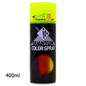 Spray Φθορίζον F12 Κίτρινο Quantum 400ml Elastotet-taergaleiamou.gr