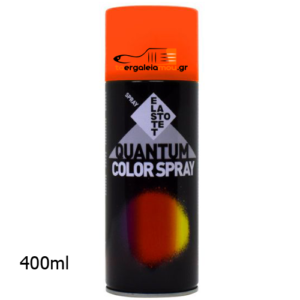 Spray Φθορίζον F14 Πορτοκαλί Quantum 400ml Elastotet-taergaleiamou.gr