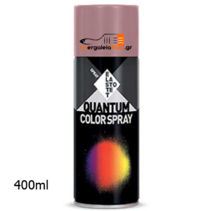 Spray Ral 3015 quantum ακρυλικό χρώμα 400ml Elastotet- taergaleiamou.gr