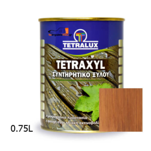 Tetralux Συντηρητικό Ξύλου Tetraxyl Διαλύτου 272 Καστανιά 0,75lt taergaleiamou.gr