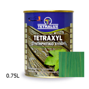 Tetralux Συντηρητικό Ξύλου Tetraxyl Διαλύτου 289 Πράσινο 0,75lt taergaleiamou.gr