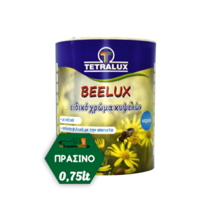 Tetralux χρώμα κυψελών οικολογικό πράσινο Beelux 0,75lt